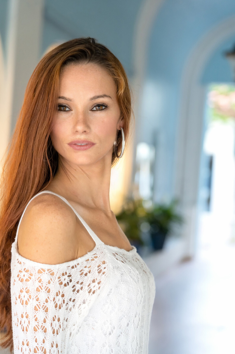 Female model photo shoot of Harmony Modeling in Palm Beach, Florida