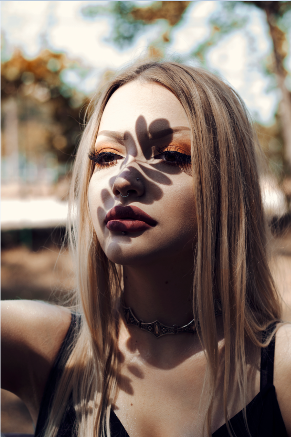 Female model photo shoot of Ophelia Haze by C-LIGHT