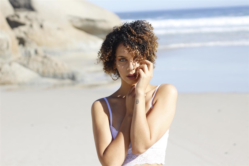 Female model photo shoot of Natanya Wilkinson in LLandudno Beach