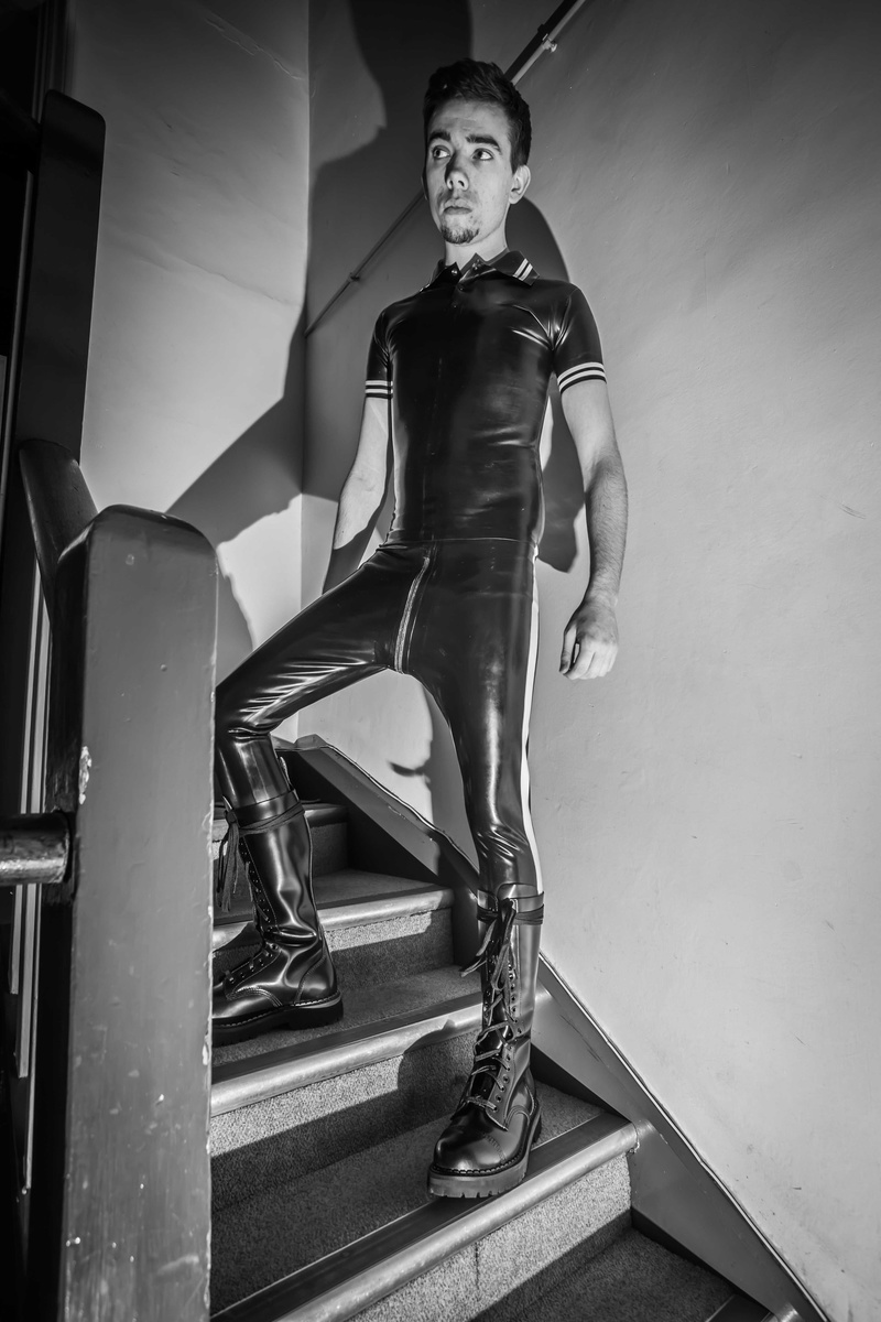 Male model photo shoot of Corium101 in Soho, London