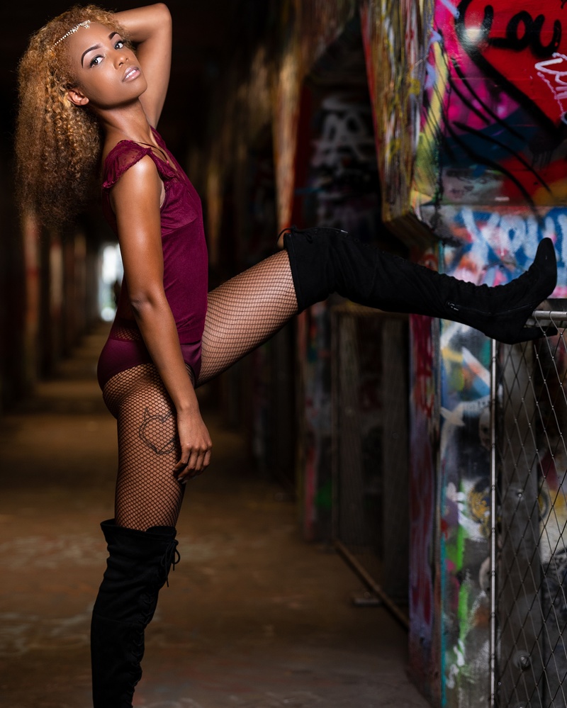 Female model photo shoot of IAmJasmineRashon in Atlanta