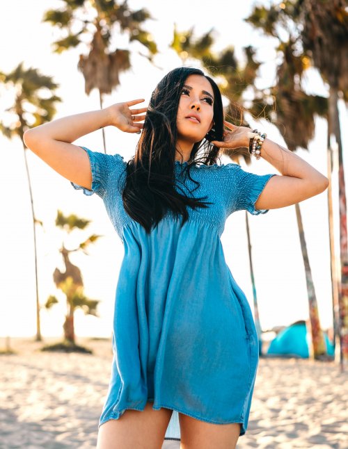 Female model photo shoot of Amanda Chao in Los Angeles