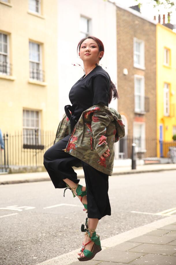 Female model photo shoot of Racheal Tse in London