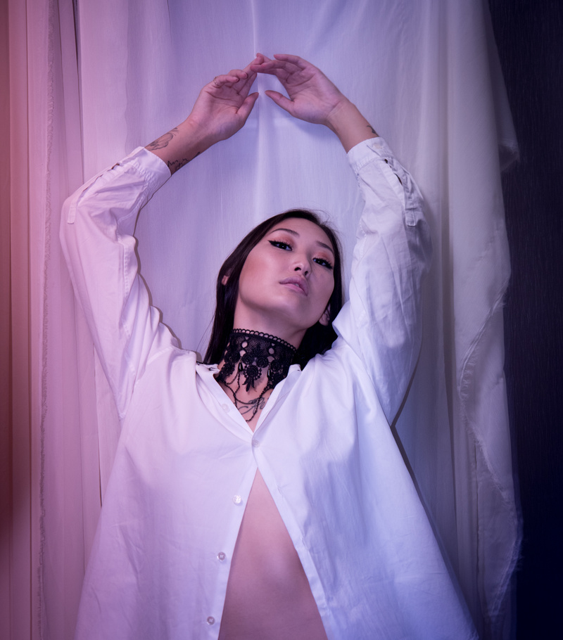 Female model photo shoot of Rayzel Intoxy by Hi-5 photography in Lumino Studios