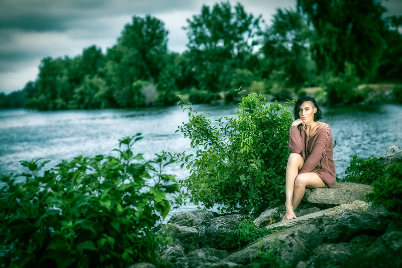 Female model photo shoot of itsmandyxxo in Lake Erie