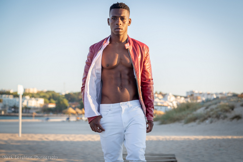Male model photo shoot of Andile