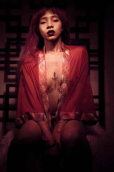 Female model photo shoot of Mickey Liu by Ken Stein Photography