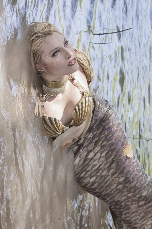 Female model photo shoot of Vegas Avenue and Starfish the Mermaid in Southern Nevada