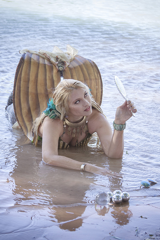 Female model photo shoot of Vegas Avenue and Starfish the Mermaid