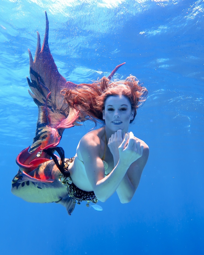 Female model photo shoot of Mermaidmegann in Cozumel
