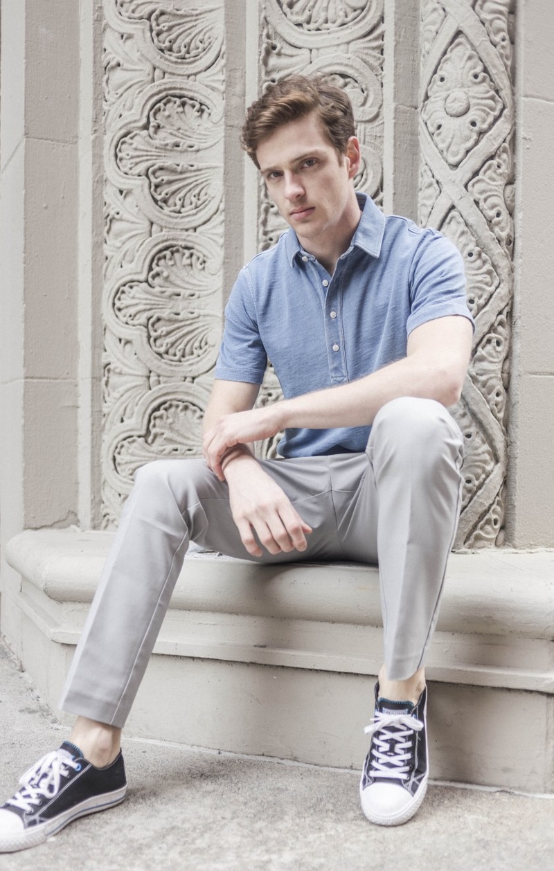 Male model photo shoot of erisvik in New York, NY