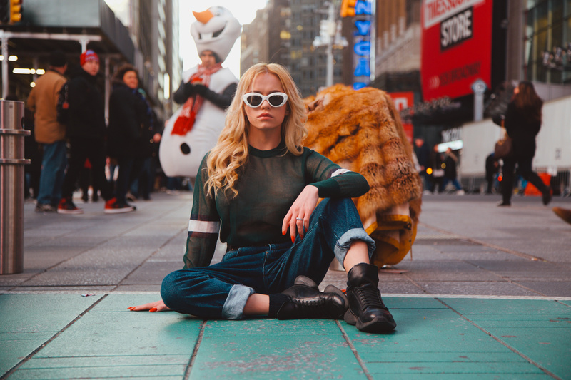 Female model photo shoot of aleksandrafigueroa by Vanesa Levine in New York