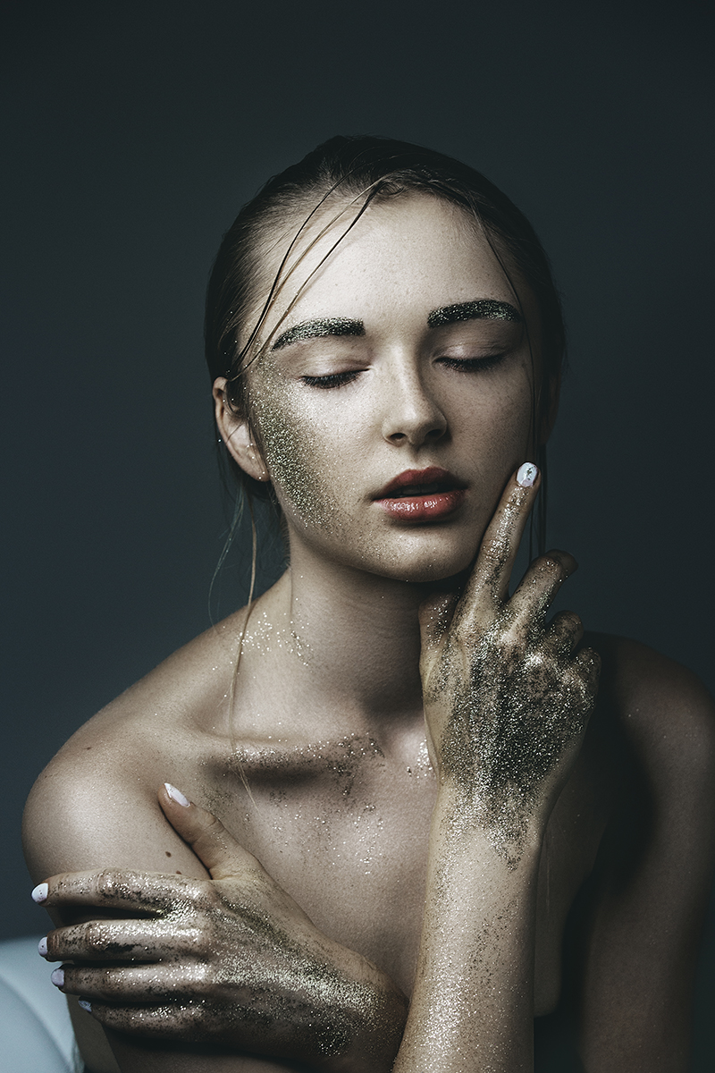 Female model photo shoot of Galya_S_Retouch