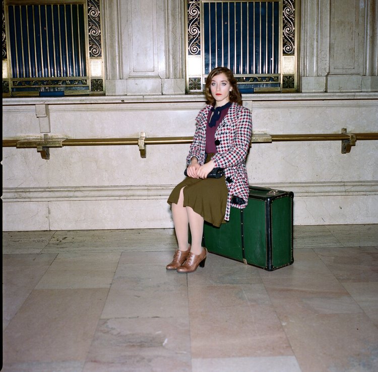 Female model photo shoot of MaryAdams by GianCarlo Images in Grand Central Terminal, NYC