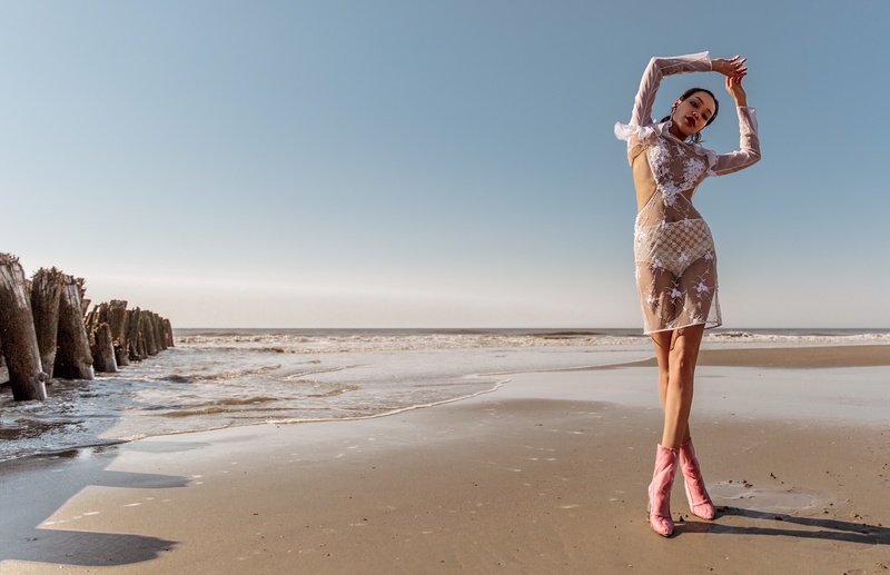 Female model photo shoot of SHIRA in Folly Beach