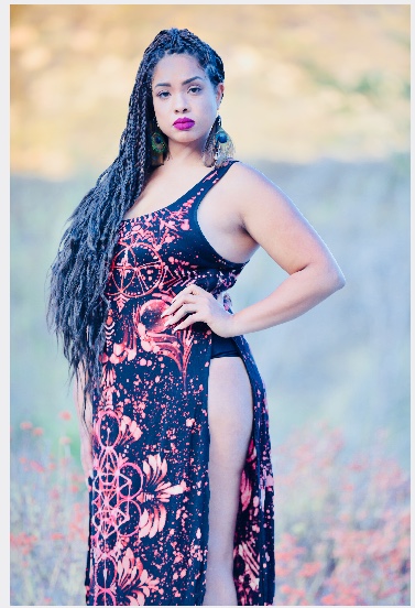 Female model photo shoot of Andrea L Gavidia in San Bernardino National Forrest