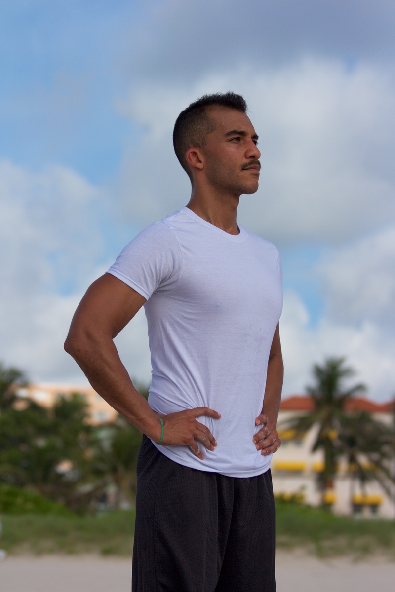 Male model photo shoot of ColinKnight in South Beach, Miami Beach, Florida