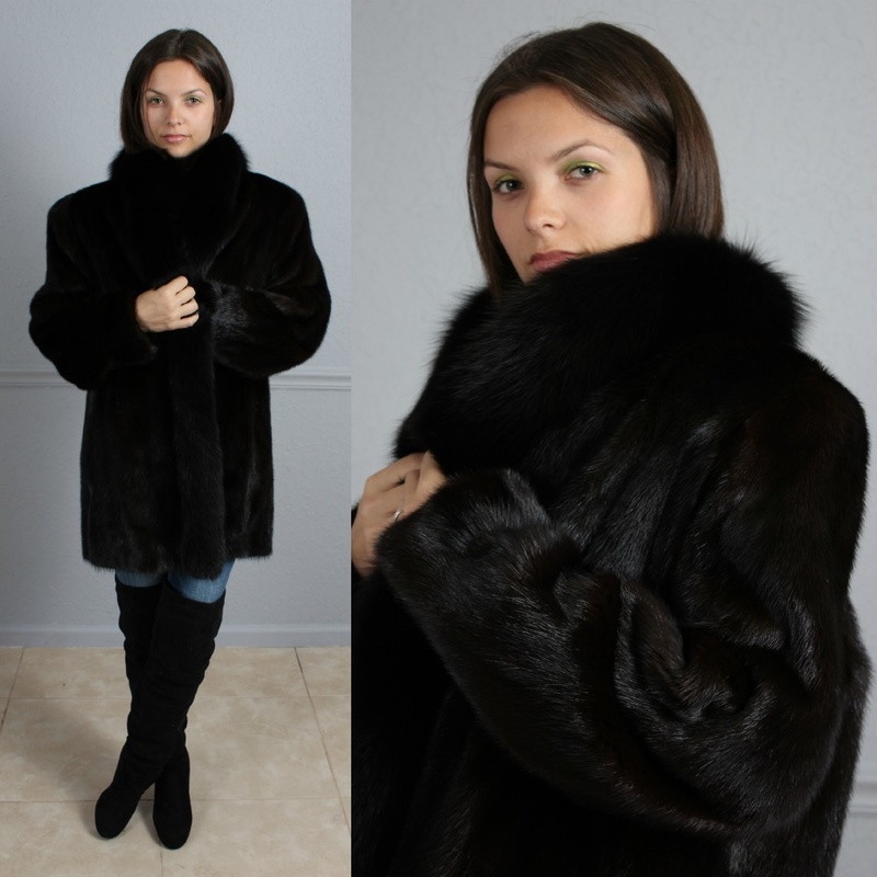Female model photo shoot of ModBod Furs