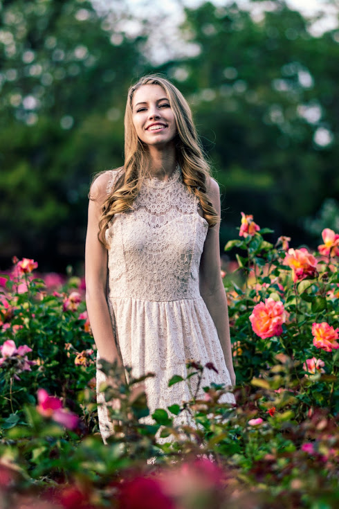 Female model photo shoot of hprathje in Rose Garden, San Jose