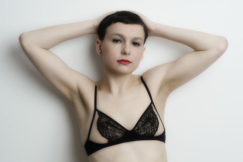 Female model photo shoot of lisbethdarcy by Christian Paro