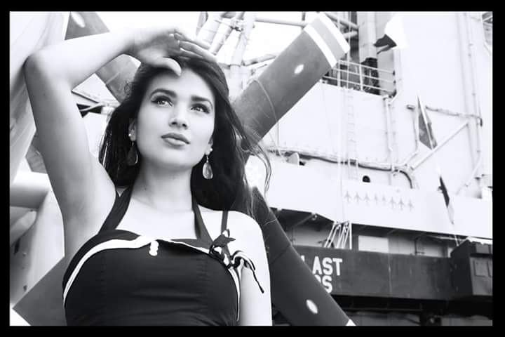 Female model photo shoot of Aospm21 by john Eaves in Uss Midway Museum