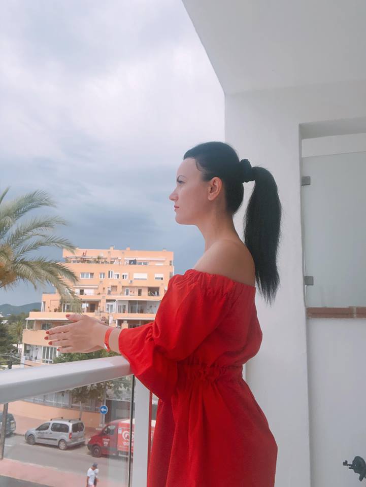 Female model photo shoot of MissmvMaria in Ibiza