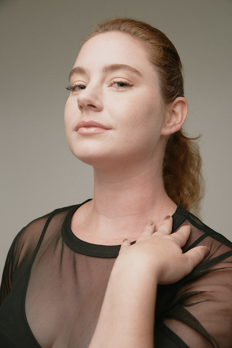 Female model photo shoot of Miriam Rose in Chic Studios NYC, Aug 2018