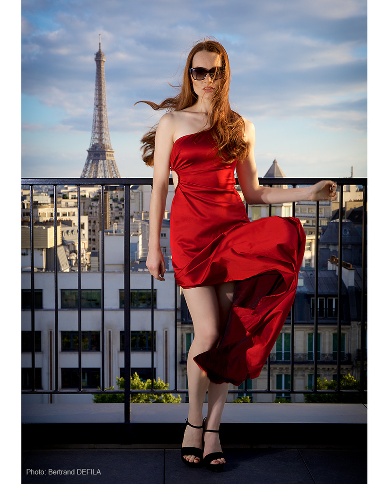 Female model photo shoot of Aurelie Rose in Paris