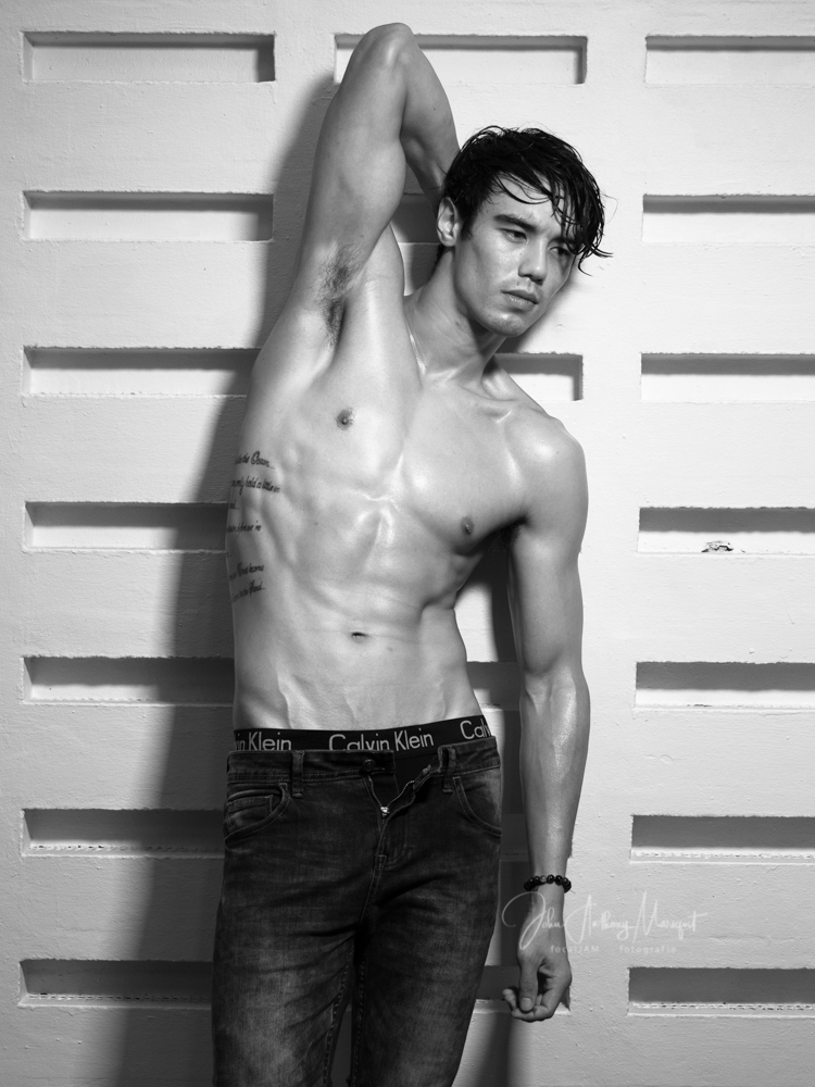 Male model photo shoot of focalJAM fotografie in Singapore