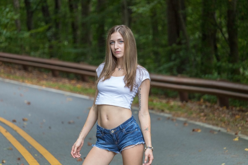Female model photo shoot of Cary Blossom in North Georgia