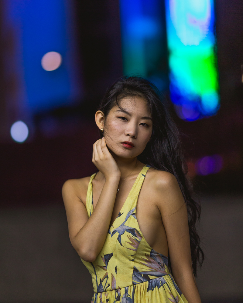 Female model photo shoot of mina song in SEOUL