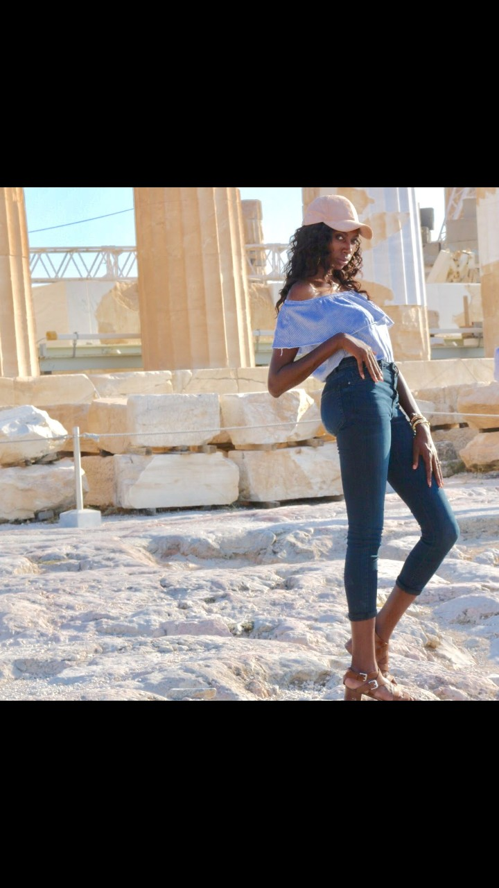 Female model photo shoot of enriquezChantal in Athens Greece
