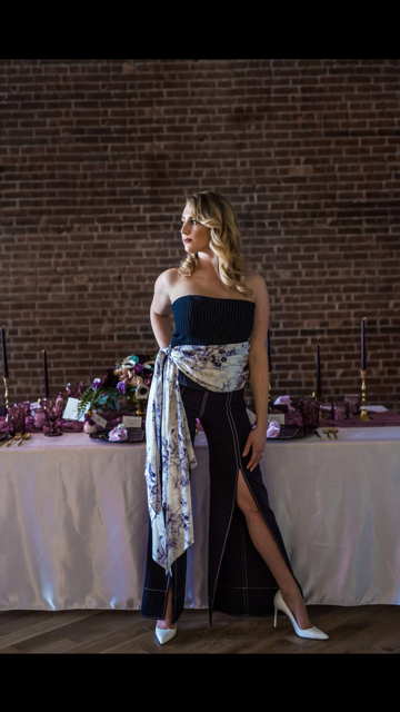 Female model photo shoot of Ashley McCullough in The Wedding Establishment Red Bank, NJ