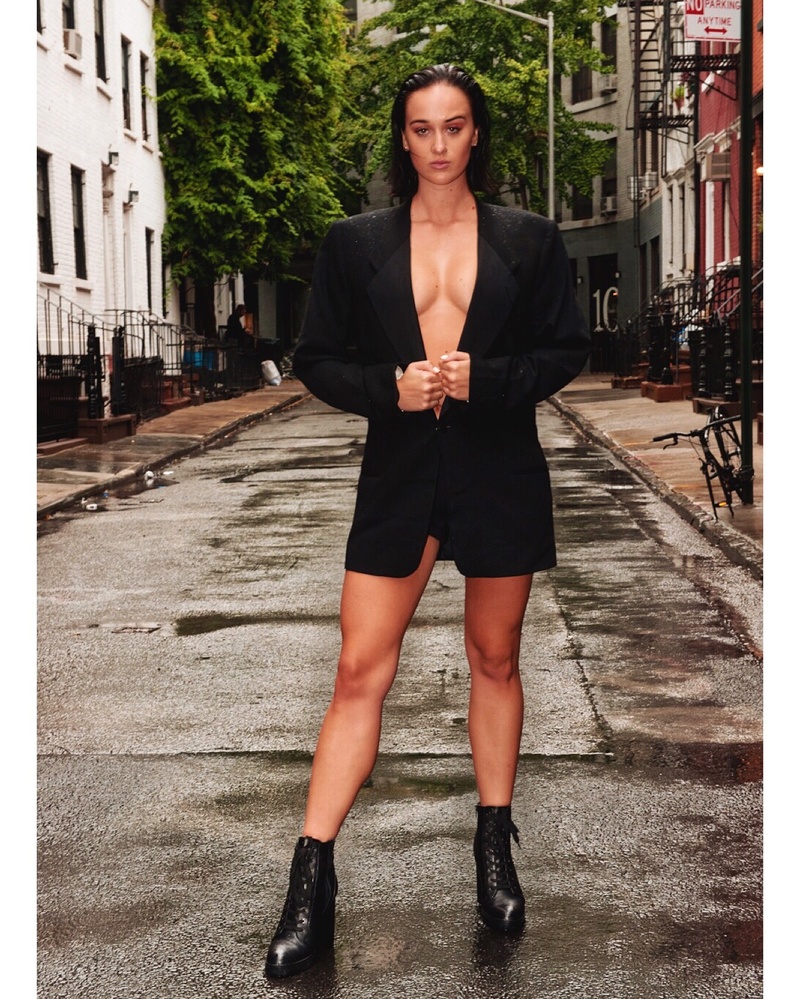 Female model photo shoot of BrittanyFalk__ in New York