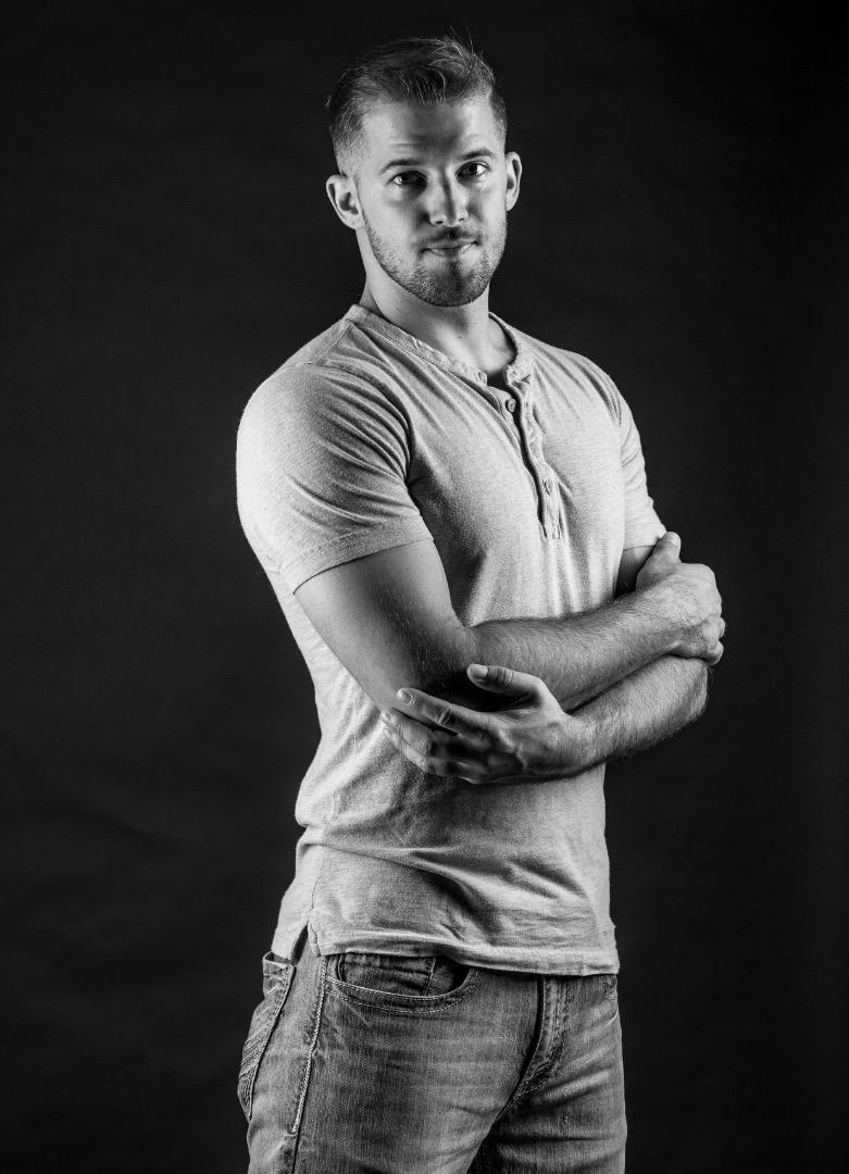 Male model photo shoot of joshua burnock by TRB Photography