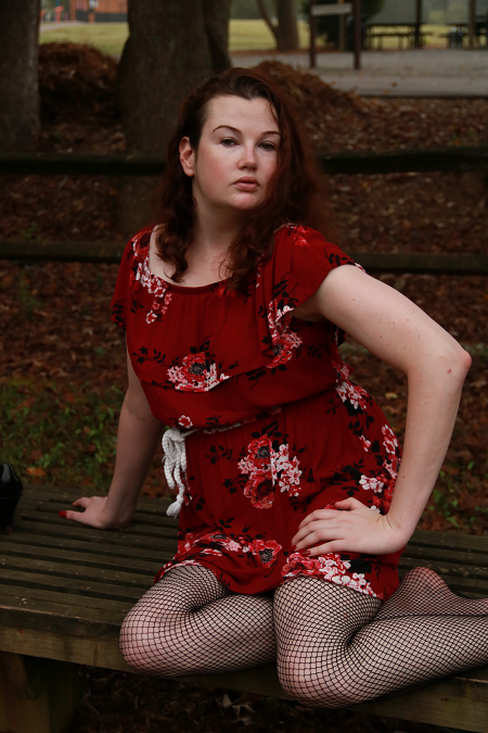 Female model photo shoot of Samantha Akin by Rayne_Photography in Swift Cantrell Park in Kennesaw, GA