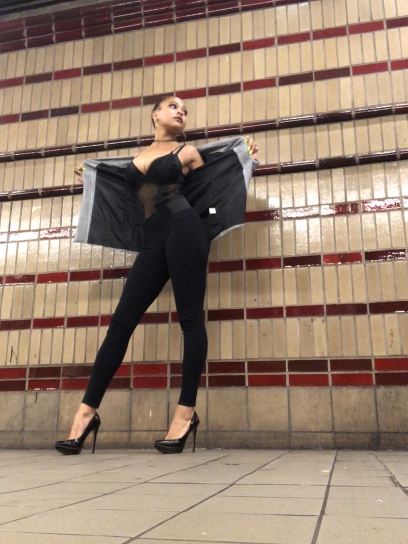 Female model photo shoot of simply_fantasia in New York, New York