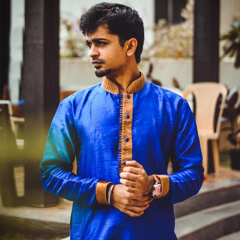 Male model photo shoot of punjwani