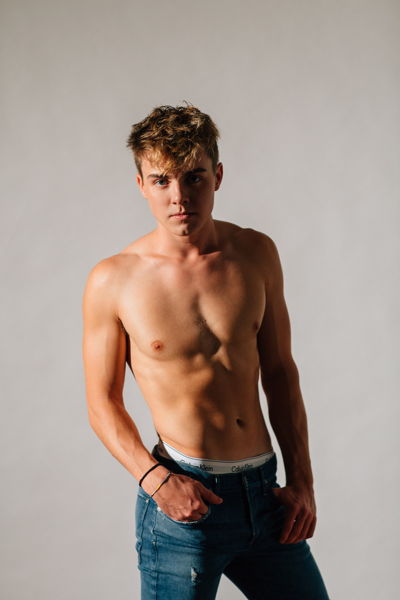 Male model photo shoot of LoganFitts