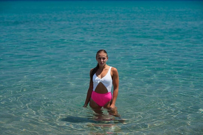 Female model photo shoot of Angelika Morus in Greece