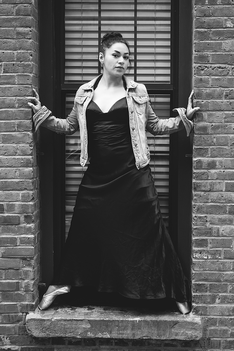 Female model photo shoot of themodernballerina by darkset in New York, NY