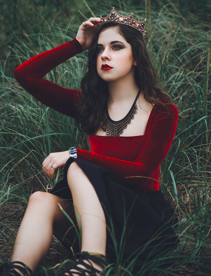 Female model photo shoot of SonnetCXVI by Christina Grande