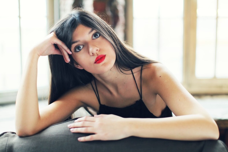Female model photo shoot of Maria Chertova