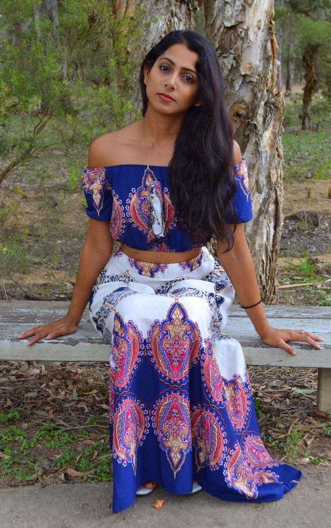 Female model photo shoot of Mauritian Beauty