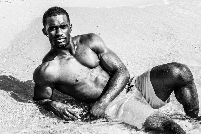Male model photo shoot of DeonteWilson in Fort Lauderdale Beach