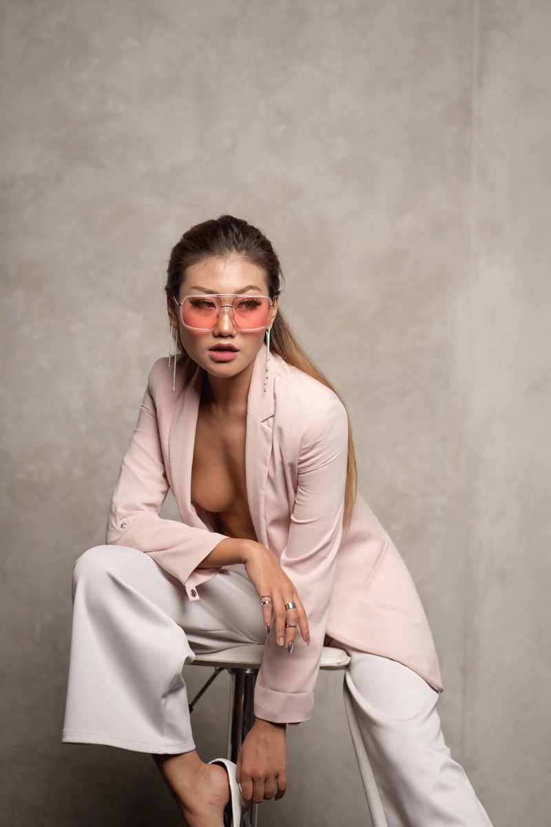 Female model photo shoot of Evelyn kim