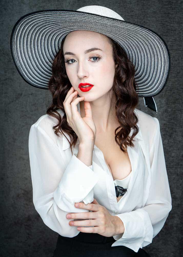 Female model photo shoot of Audrey Benoit by Phil Sheridan