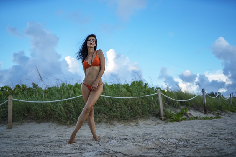 Female model photo shoot of Isabelle Fontes by RS001 in Miami Beach, Florida - USA