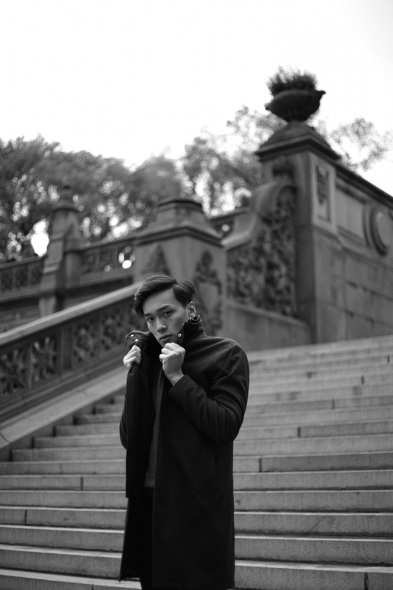 Male model photo shoot of sonny_dng in Central Park