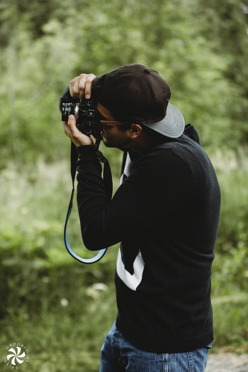 Male model photo shoot of nikzee